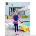 Children's Swimwear Girls Long Sleeve Sun Protection Swimsuits Diving Suit for Girls M L XL XXL Blue B07FKHH4S8
